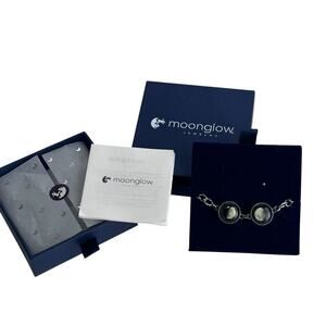 moonglow moon phase bracelet celestial minimalist astrology Chain jewelry